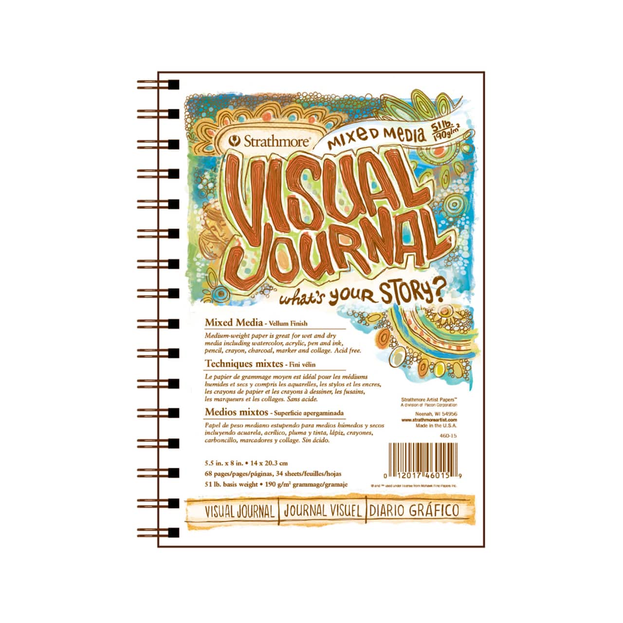 Strathmore® MixedMedia Visual Journal Michaels